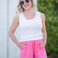 Weslie Waffle Shorts