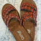 Corky's Cognac Garden Party Sandals