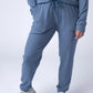 Corrine Joggers - Coral, Emerald, Light Grey and Denim FINAL SALE