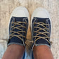 Very G Aman Gold Sneakers in NAVY
