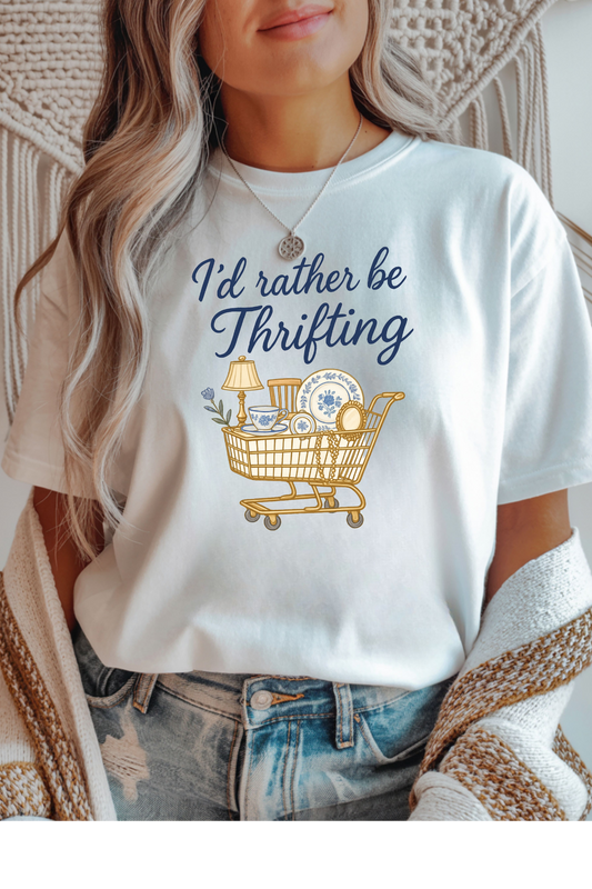 Rather Be Thrifting Graphic Tee