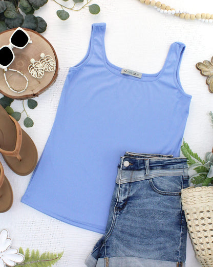Rachel Ribbed Tank by Michelle Mae
