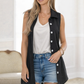 A Little Extra - Sleeveless Button Down