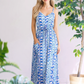 Abby Road - Royal Blue Maxi Dress
