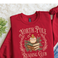 North Pole Reading Graphic Tee