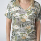 Chloe Cozy Top - Pineapple Leaf