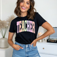 Colorful Teacher Graphic Tee