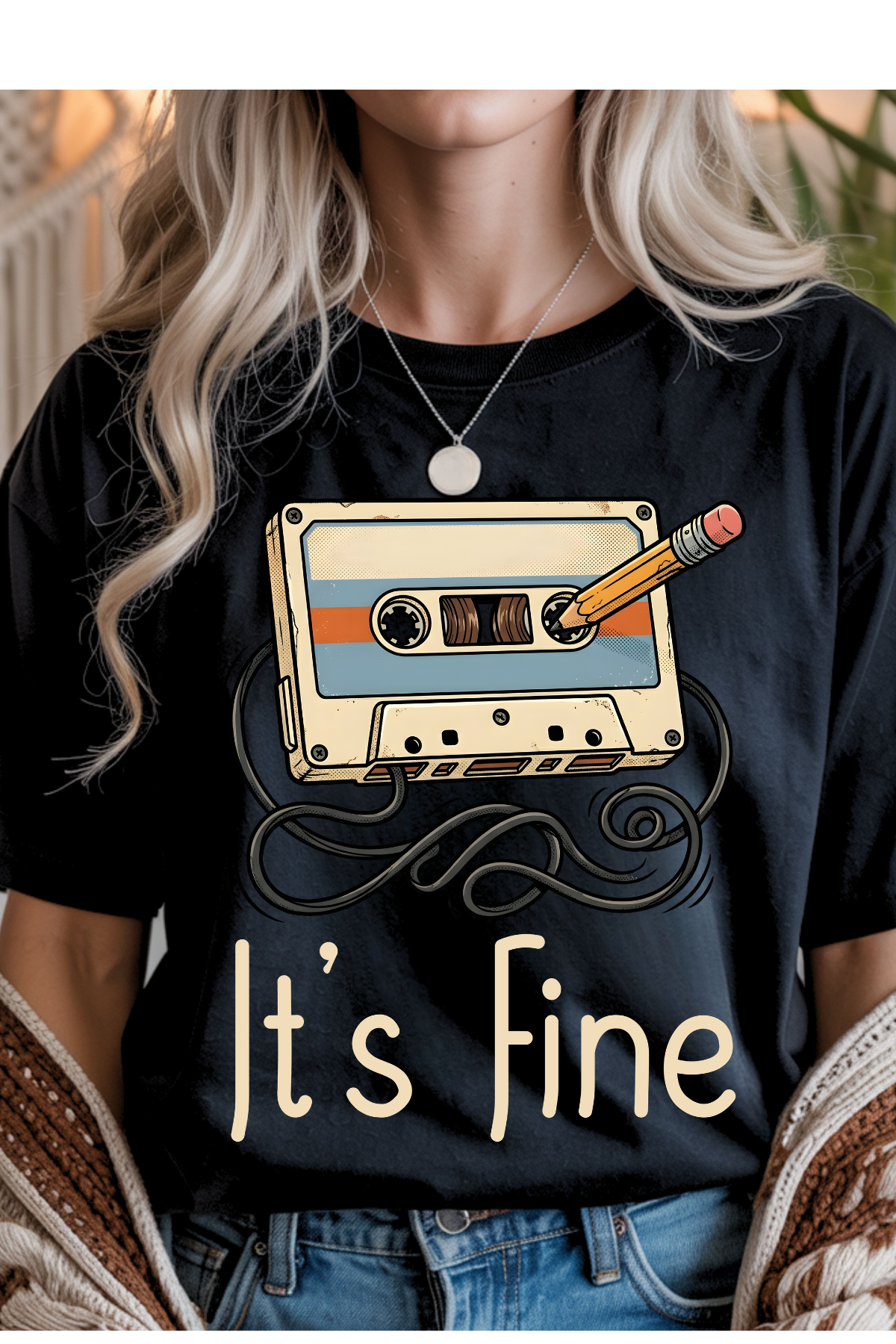 It's Fine Graphic Tee