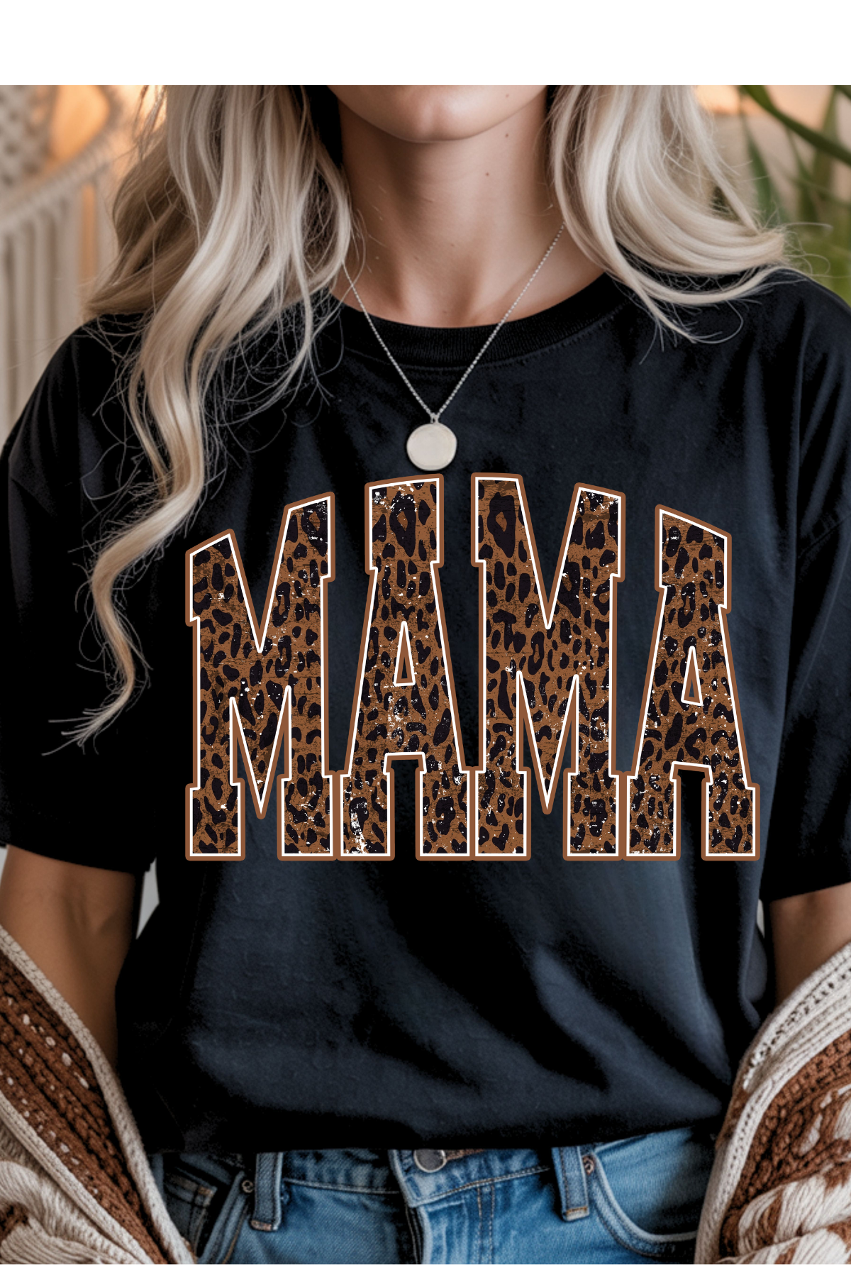 Leopard Mama Graphic Tee