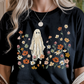 Floral Ghosts Graphic Tee
