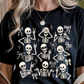 Skeleton Coquette Graphic Tee