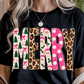 Leopard Merry Graphic Tee