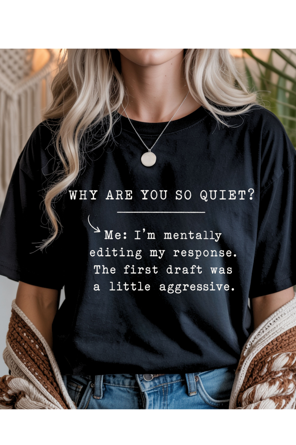 So Quiet Graphic Tee