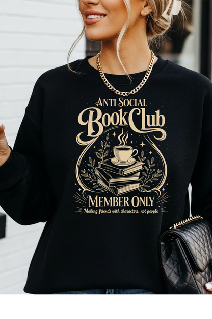 Anti Social Book Club Sweatshirt