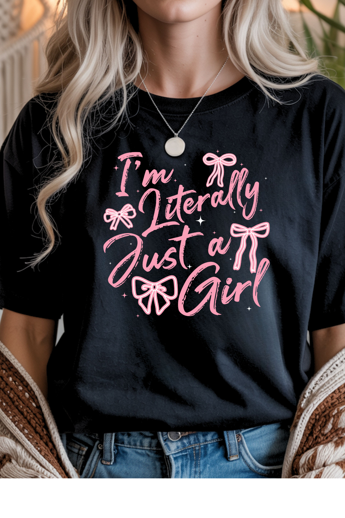 Literally Just A Girl Graphic Tee