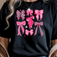 Checkered Bows Graphic Tee