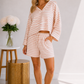 Blush Coast Striped Set