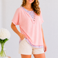 Blush Meadow Layered Top