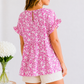 Blushing Daisy Top