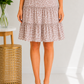 Blushing Wild Midi Skirt