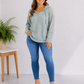 Brush Your Cares Away Hoodie - Army Green