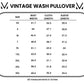Vintage Wash Pullover - Dusty Pink