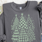 Green Holiday Trees Graphic Tee