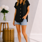 City Chic Button Top