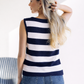 Coastal Stripes Vest