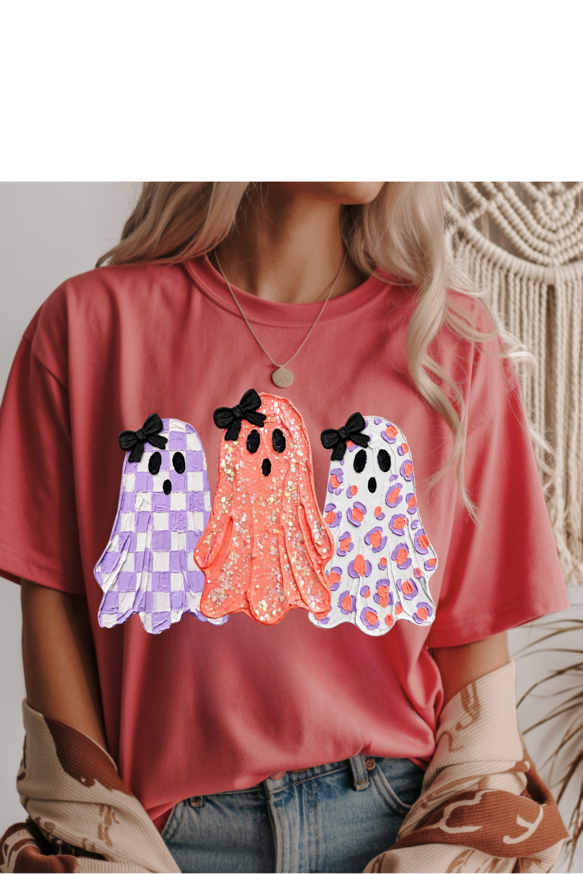 Pastel Ghosts Graphic Tee