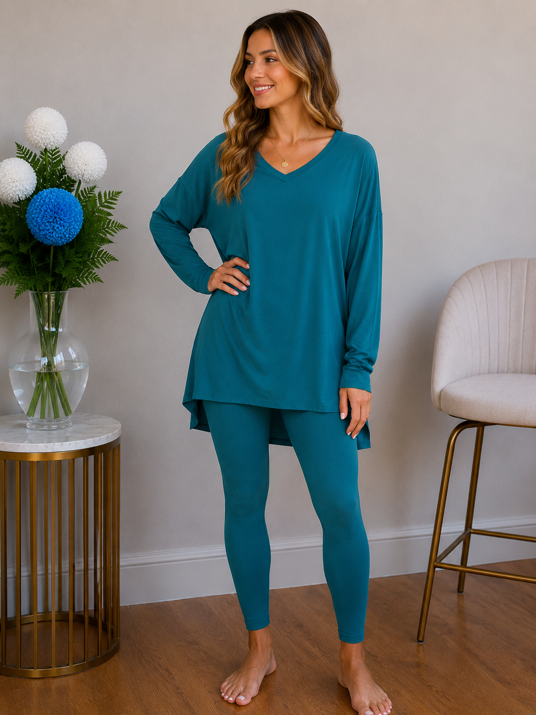 Crisp Air & Cozy Wear Set