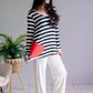 Cupid’s Stripe V-Neck