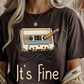 It's Fine Graphic Tee