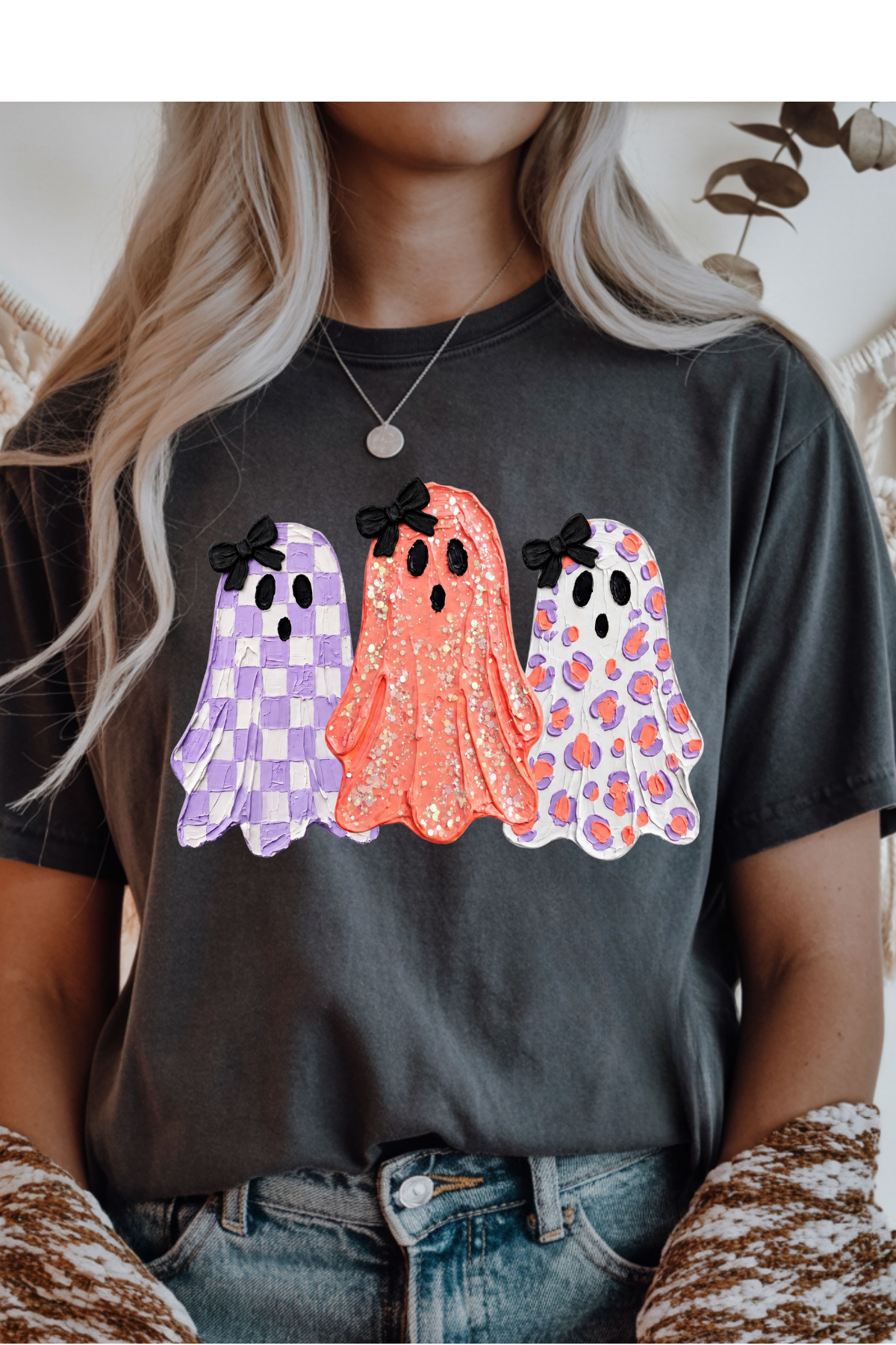 Pastel Ghosts Graphic Tee