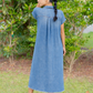 Deep Tide Maxi Dress