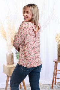 Dixie Floral Bell Sleeve