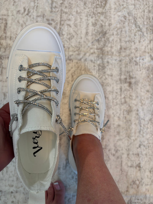 Very G Aman Sparkle Lace Sneakers