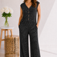 Easy Days Striped Jumpsuit