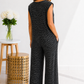 Easy Days Striped Jumpsuit