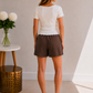 Espresso Crush Skort