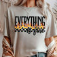 Everything Is Fine Graphic Tee