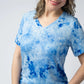 Sophie Top Tie Blue Dye by Michelle Mae