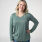 Larissa Long Sleeve - Dusty Jade