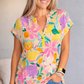 Fruity Florals Sleeveless Top