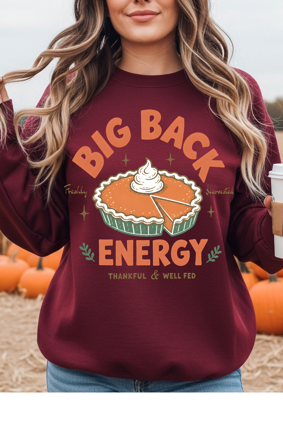 Big Back Energy Graphic Tee