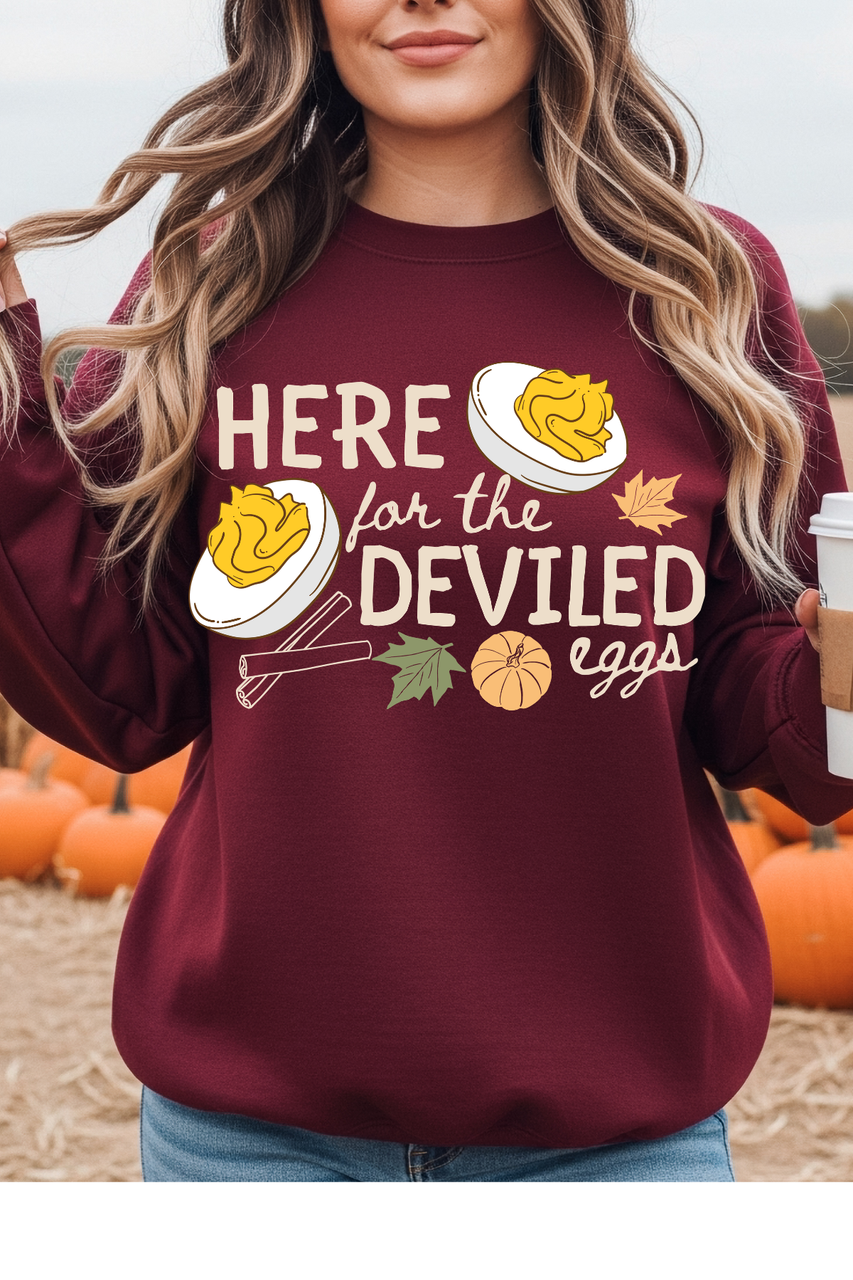 Here For The Eggs Graphic Tee