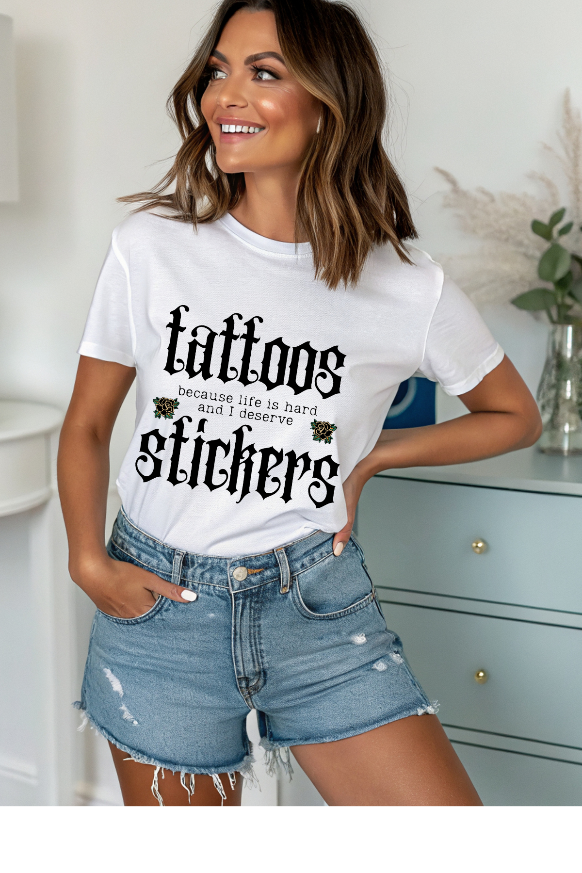 Stickers Graphic Tee