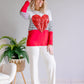 Heartfelt Colorblock Long Sleeve