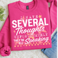 Several Thoughts Graphic Tee