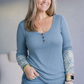 Ice Princess Thumbhole Top